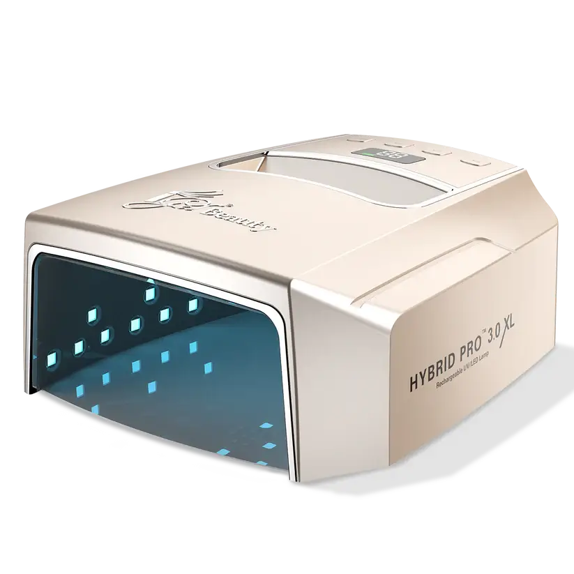 Igel- HYBRID PRO 3.0 XL Wireless Rechargeable UV/LED Lamp TAN