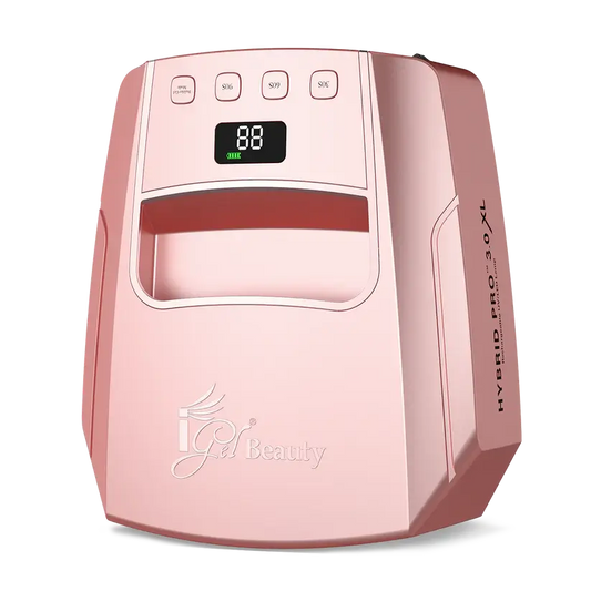 Igel- HYBRID PRO 3.0 XL Wireless Rechargeable UV/LED Lamp Rose Gold