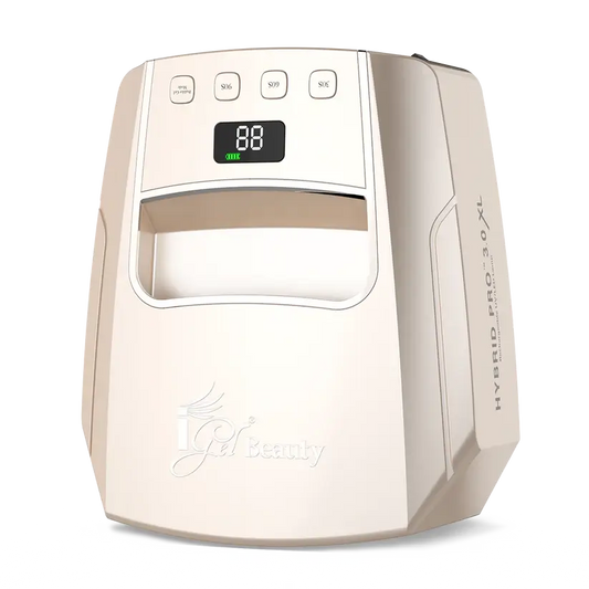 Igel- HYBRID PRO 3.0 XL Wireless Rechargeable UV/LED Lamp TAN