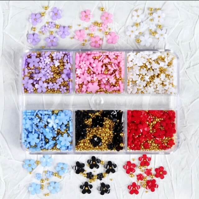 Acrylic Flowers 3D Nail Art - Premier Nail Supply