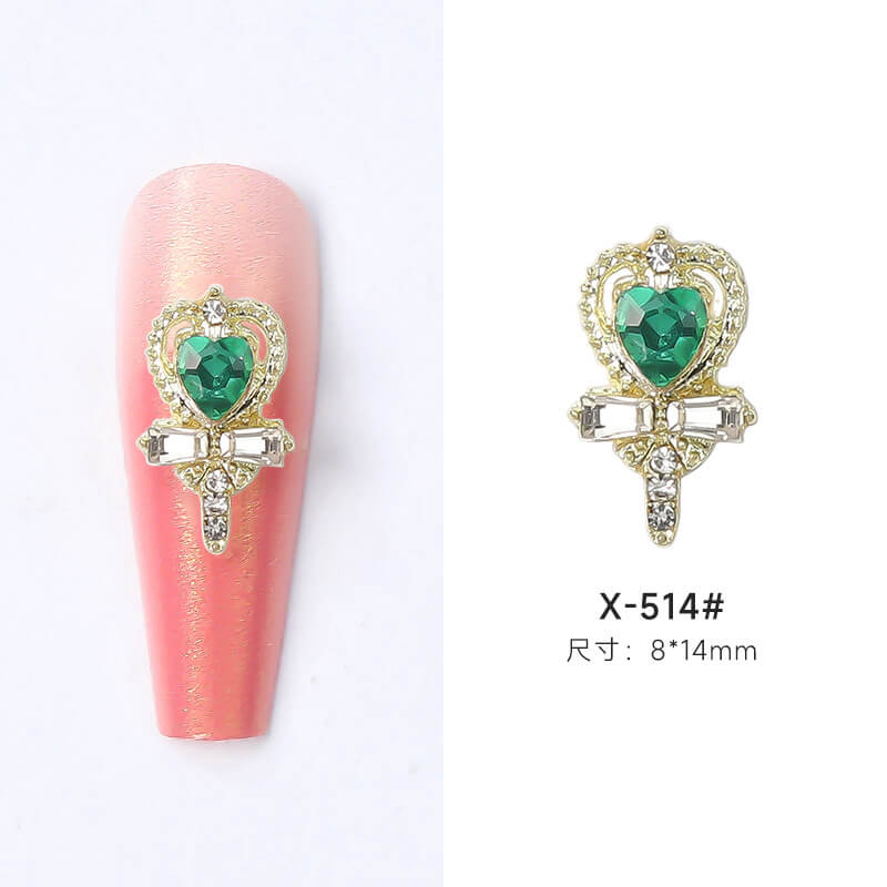 Nail Charm X514 - 2pcs/Bag - Premier Nail Supply