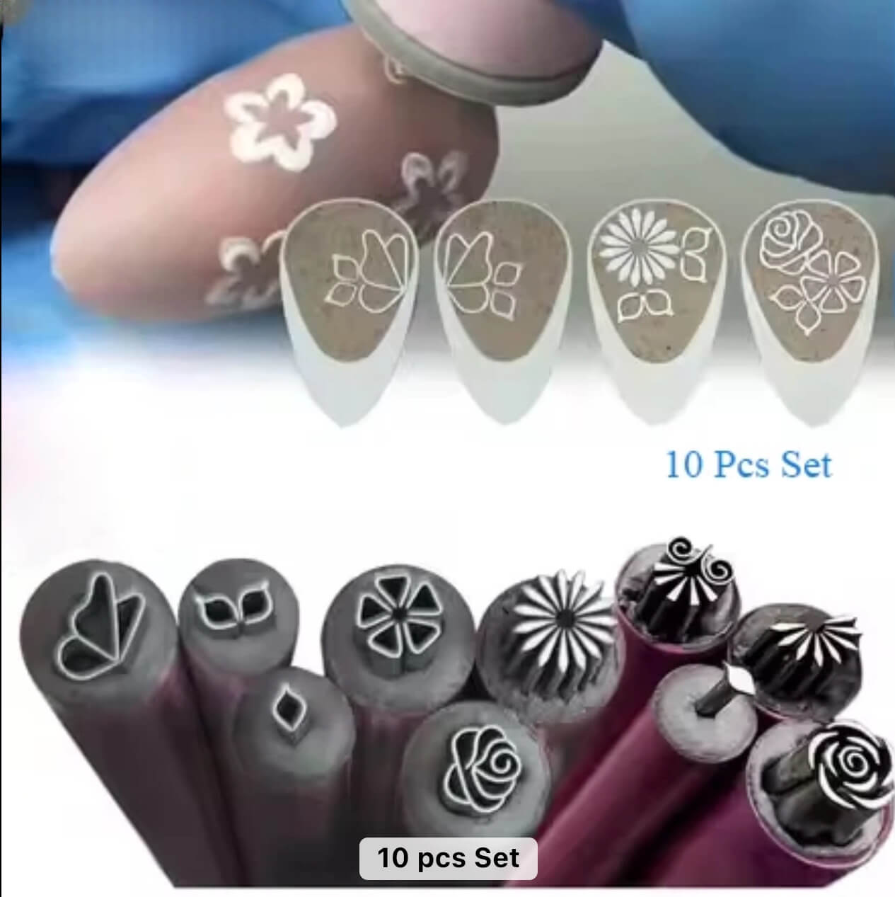 Nail Art Flower Design Stamping Pens
