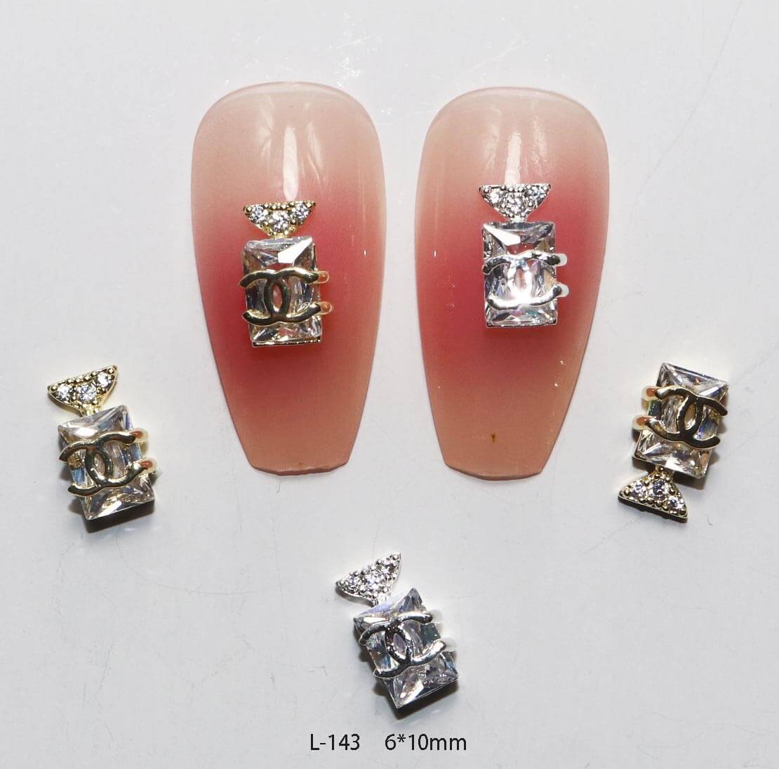 Nail Charm L143 - 2pcs/Bag - Premier Nail Supply