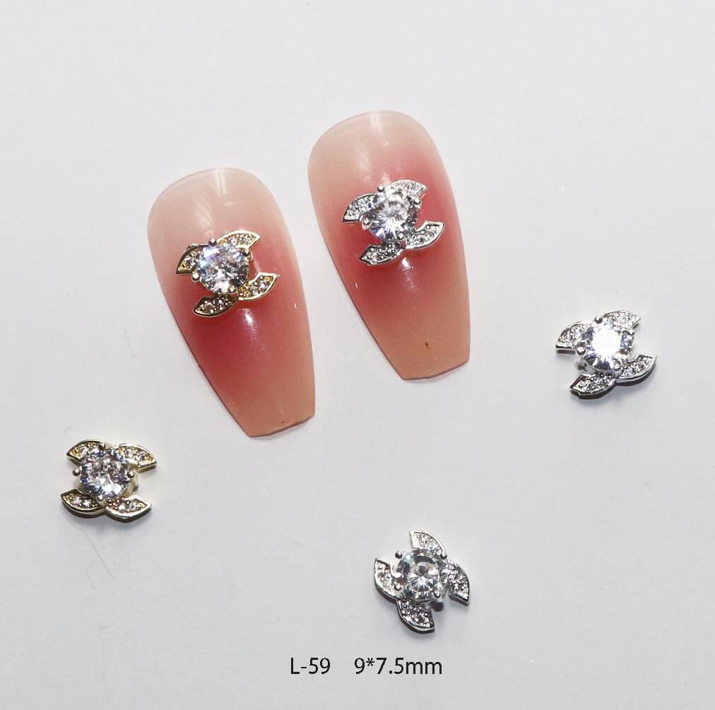 Nail Charm L59 - 2pcs/Bag - Premier Nail Supply