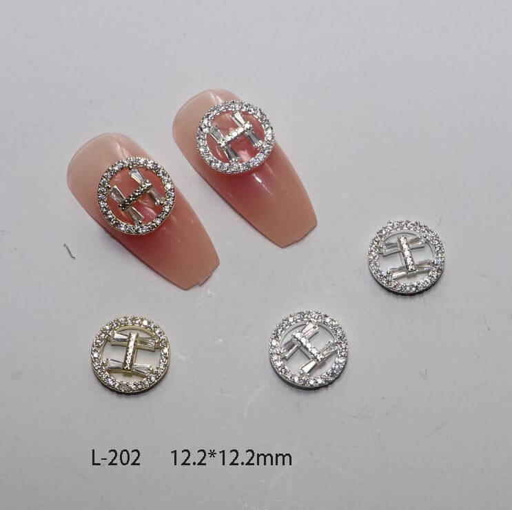 Nail Charm L202 - 2pcs/Bag - Premier Nail Supply