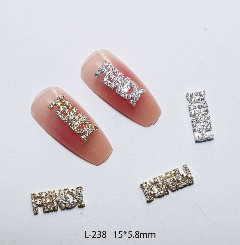 Nail Charm L238 - 2pcs/Bag - Premier Nail Supply