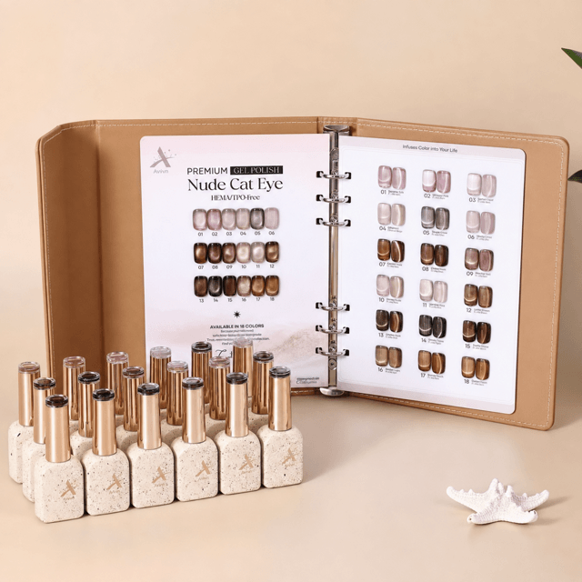 Avani Nude Cat Eye Gel Polish Collection #01