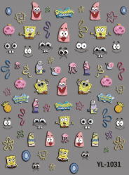 Nail Sticker SpongeBob #YL1031
