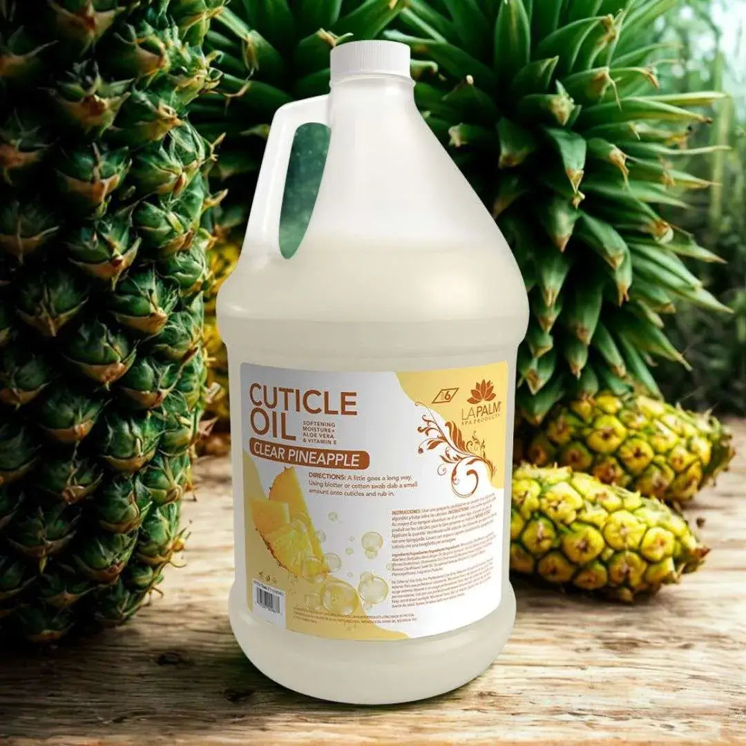 La Palm Cuticle Oil – Clear Pineapple Gallon