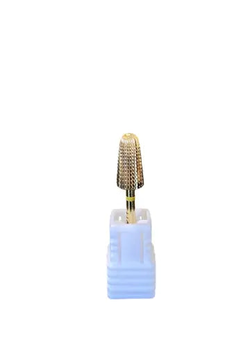XF-Gold 3/32" Volcano LR Bit - Premier Nail Supply