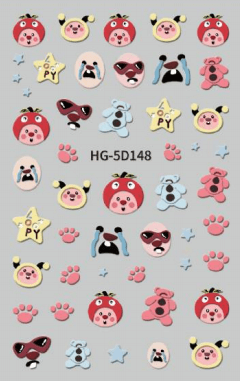 Nail Sticker Loopy #HG5D148