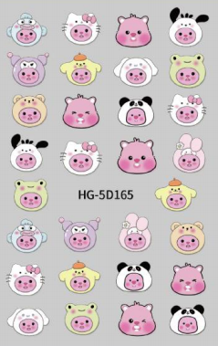 Nail Sticker Loopy #HG5D165