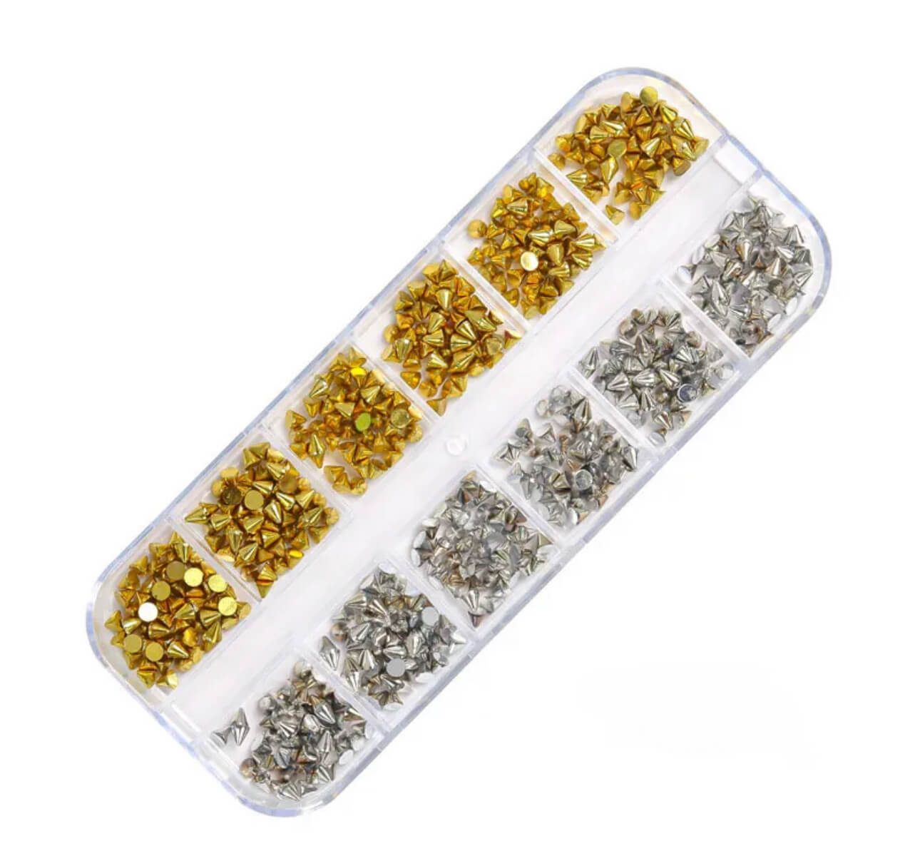 Nail Charm Metal Punk Cone 12Grits - Premier Nail Supply
