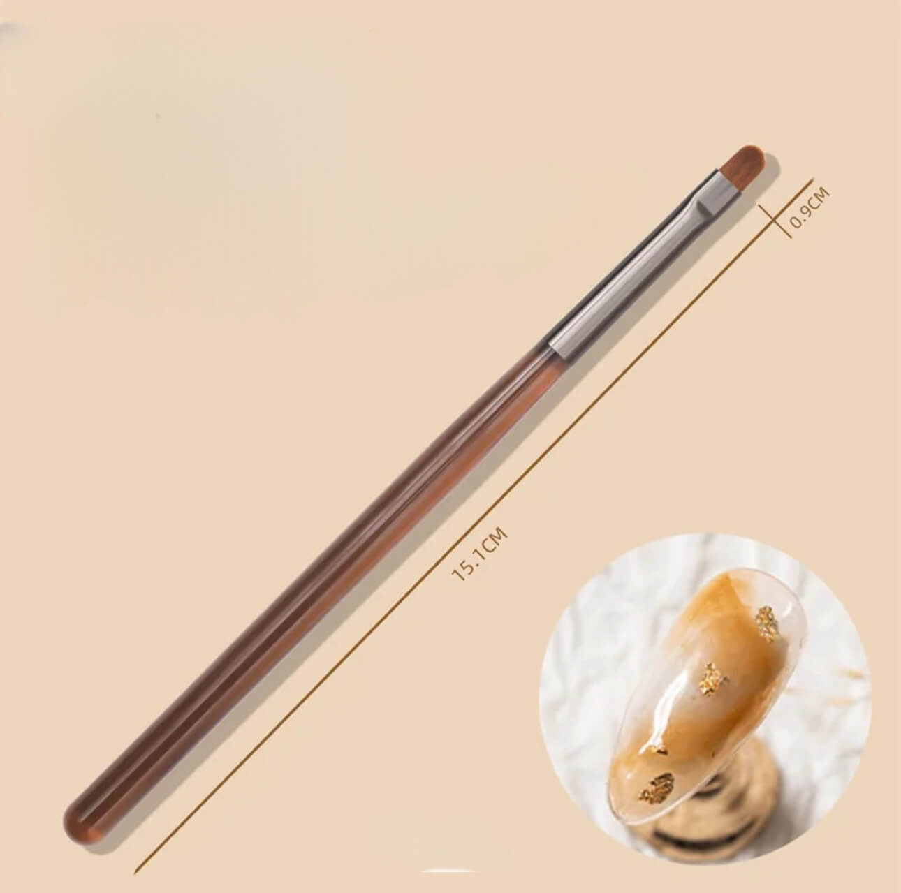 Nail Art Gel Brush 3163 - Premier Nail Supply