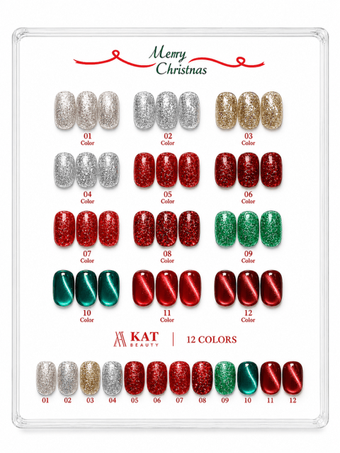Kat - Christmas Cat eye Collection #01 -#8938-8
