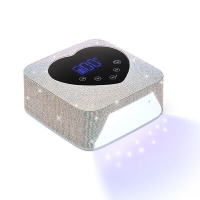 Nail UV.LED Professional Lamp Rechargeable Cordless Pearl White #X20