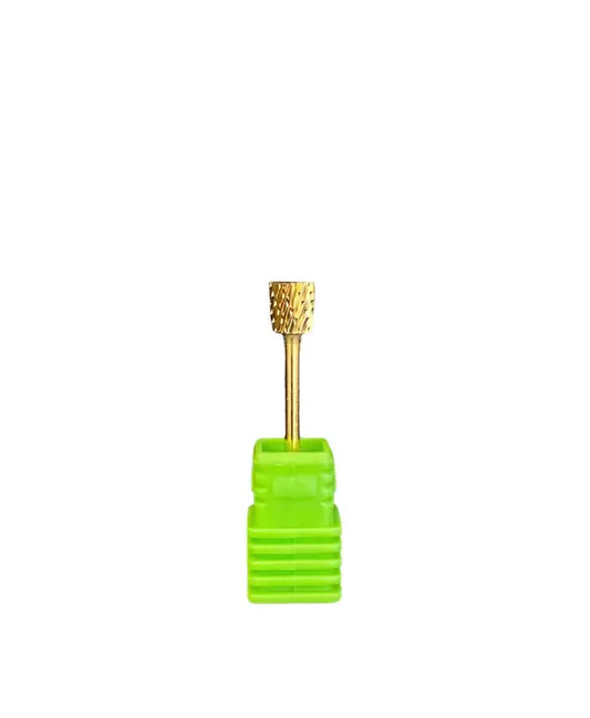 Drill Bit 3/33 Inverted Blackfill - Coarse Gold - Premier Nail Supply