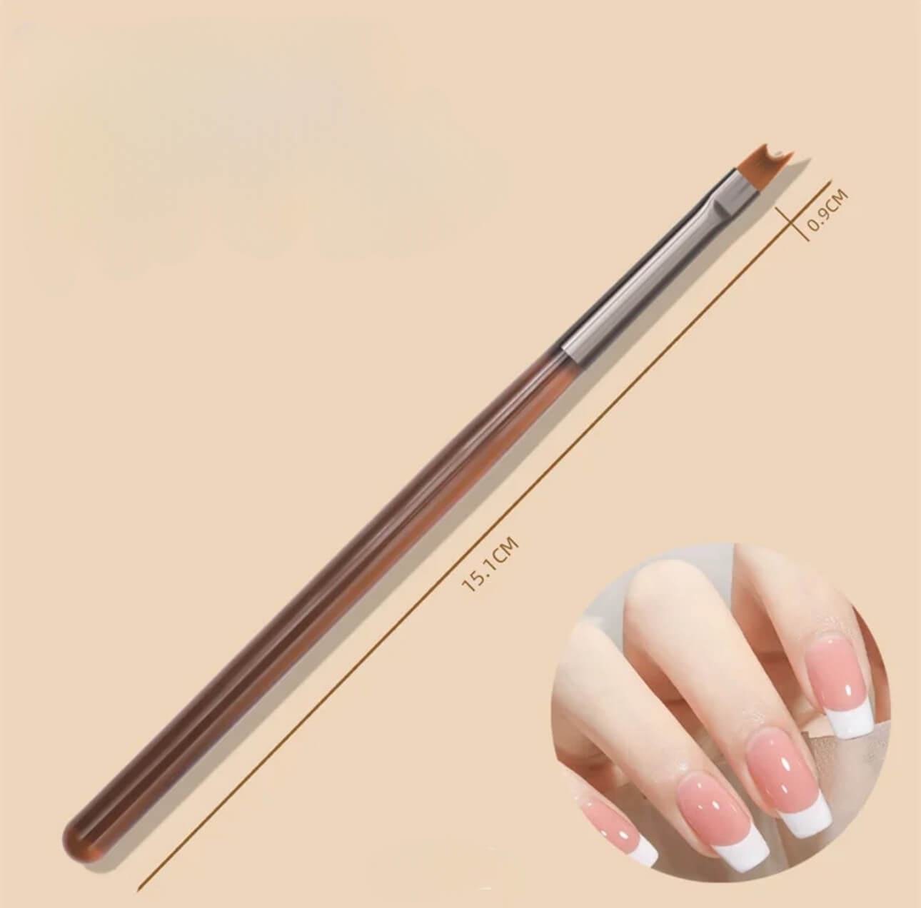 Nail Art French Brush #7937 - Premier Nail Supply