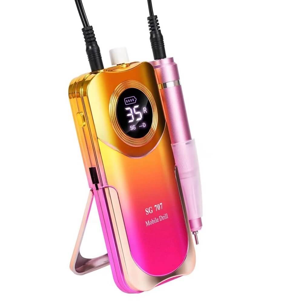 Portable Nail Drill Electric Cordless E-Files SG707 - Premier Nail Supply