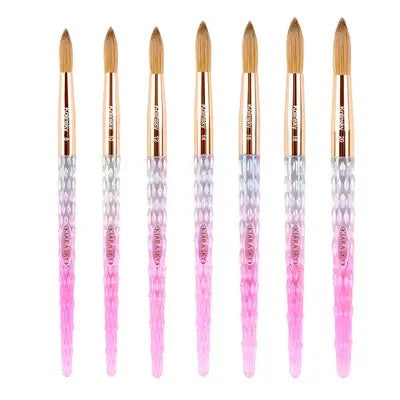 Kiara Sky -Pink Acrylic Brush Collection -#14