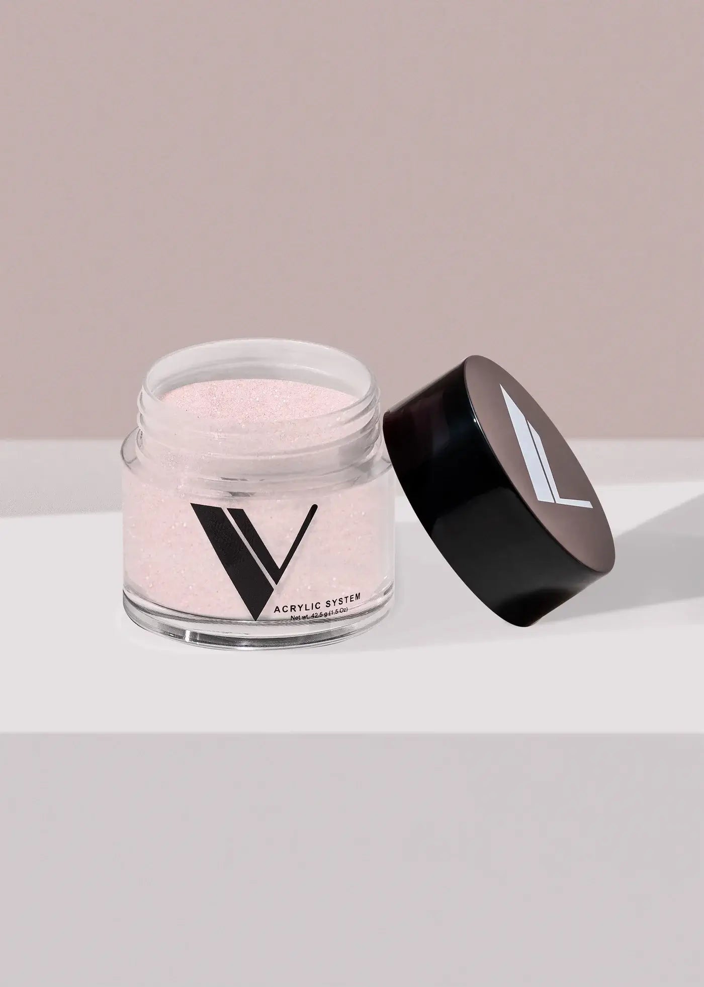 Valentino Acrylic Powder - Lustrous Pink 1.5oz - Premier Nail Supply