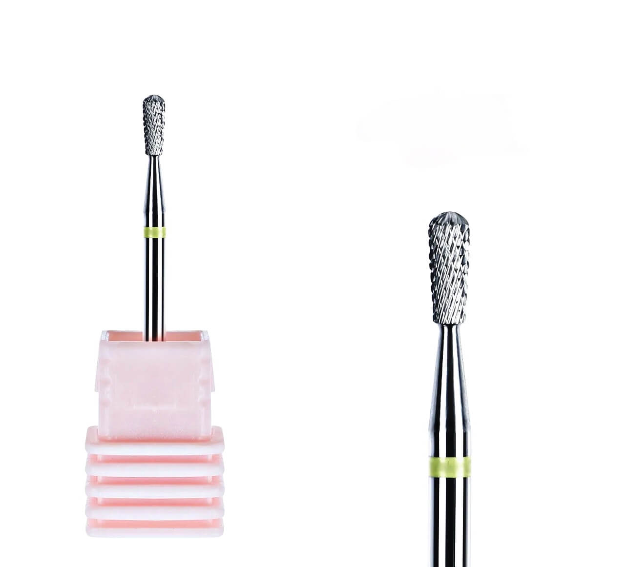 Nail Drill Bit Carbide Silver Shape Extra Fine - Premier Nail Supply
