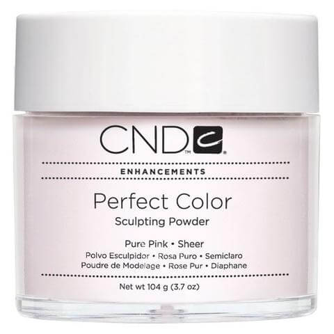 CND Enhancements Sculpting Powder Pure Pink Sheer - Premier Nail Supply