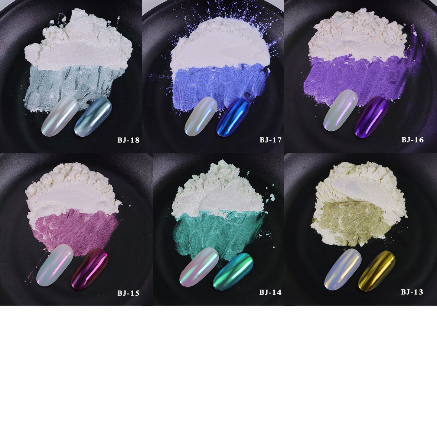 MN Beauty Chrome Pearl Pigment Powder 5 gram - Premier Nail Supply