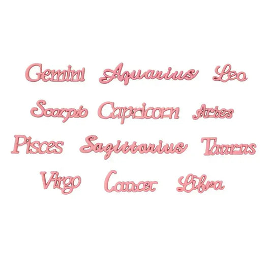 Nail Charm Constellations Alloy DIY Pink - Premier Nail Supply