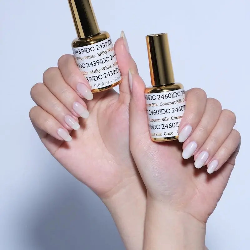 DND- DC Single Gel Polish Milky White #2439