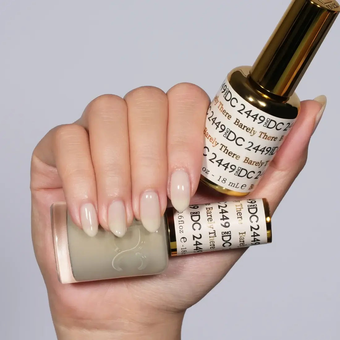 DND- DC Single Gel Polish Barely There #2449