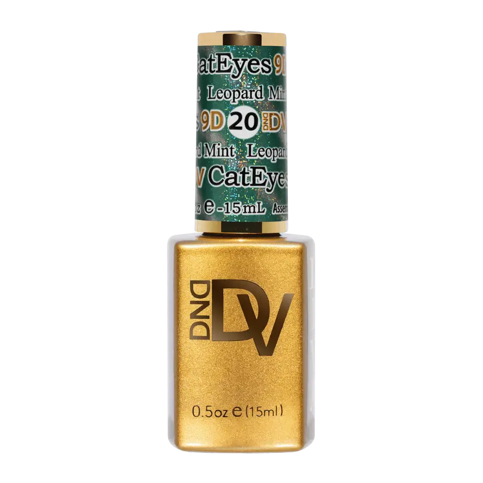 DND-DIVA 9D Cat Eye Candy #20 - Leopard Mint