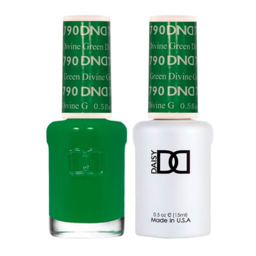 DND Gel Color Divine Green #790 - Premier Nail Supply