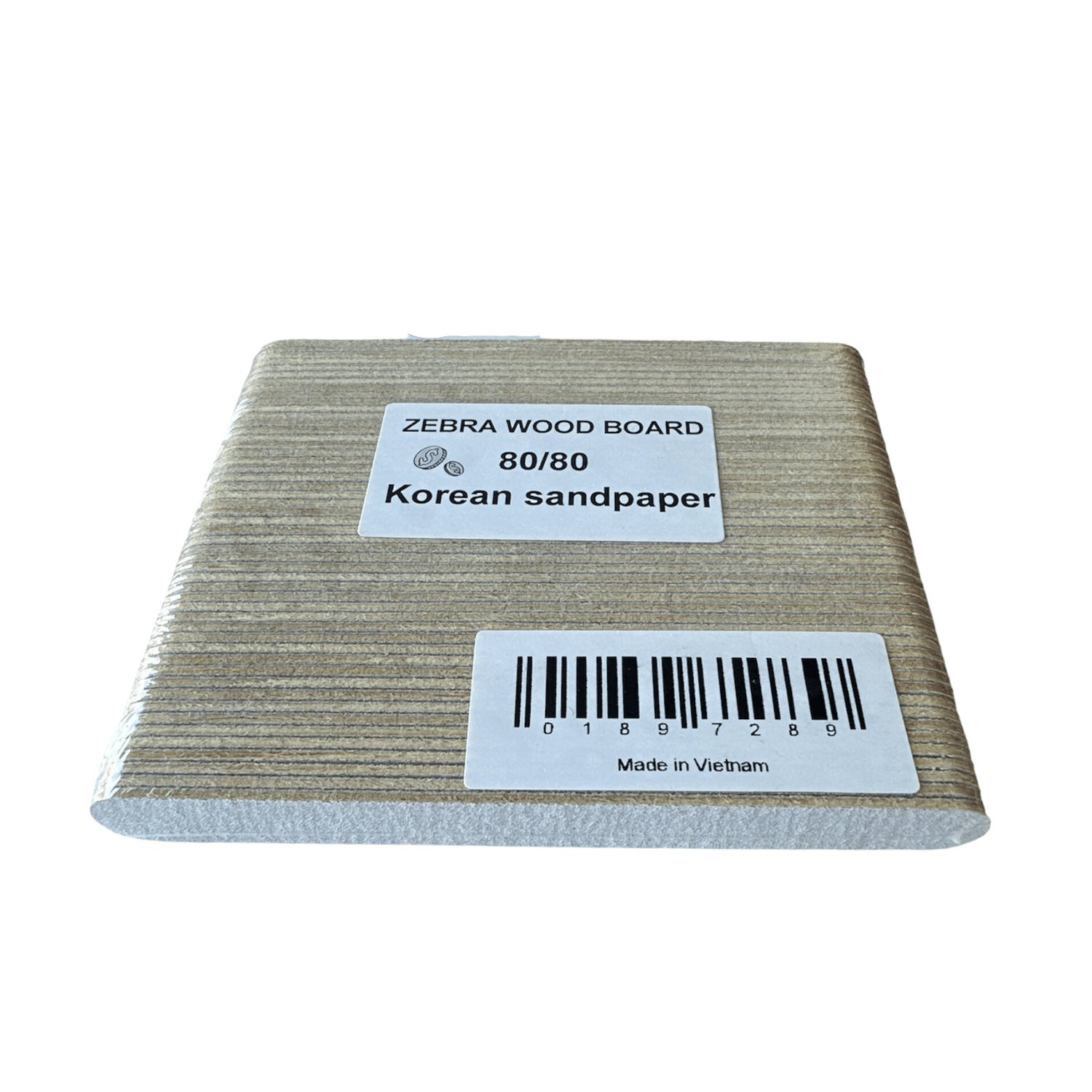 Disposable Zebra Mini Nail File Grit 80/80 50pcs/Box - Premier Nail Supply