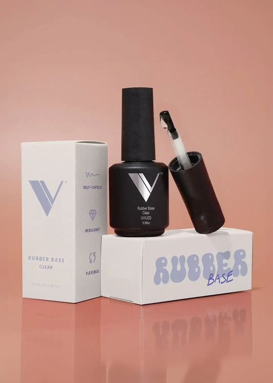 VALENTINO RUBBER BASE - CLEAR - Premier Nail Supply