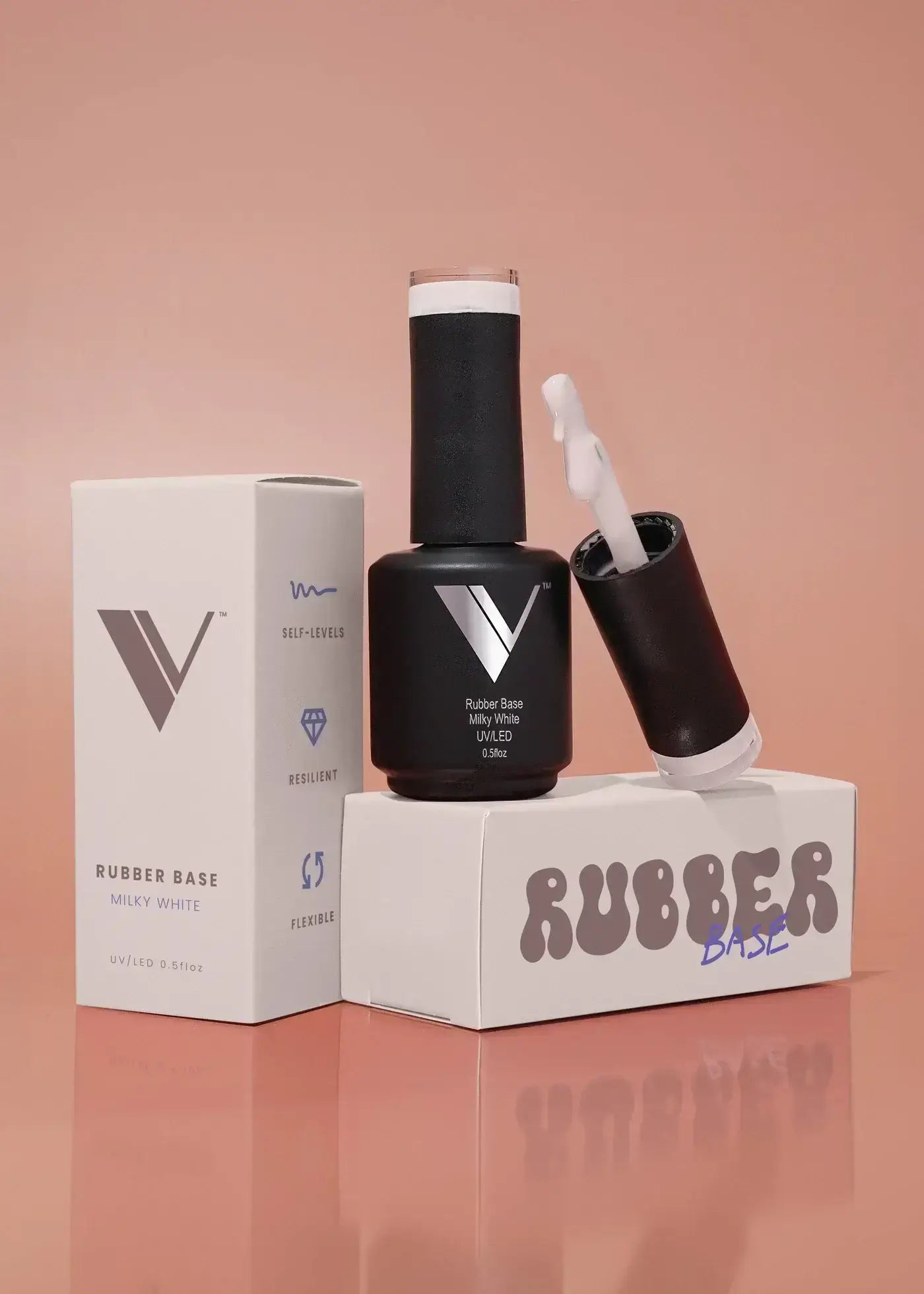 VALENTINO RUBBER BASE - MILKY WHITE - Premier Nail Supply