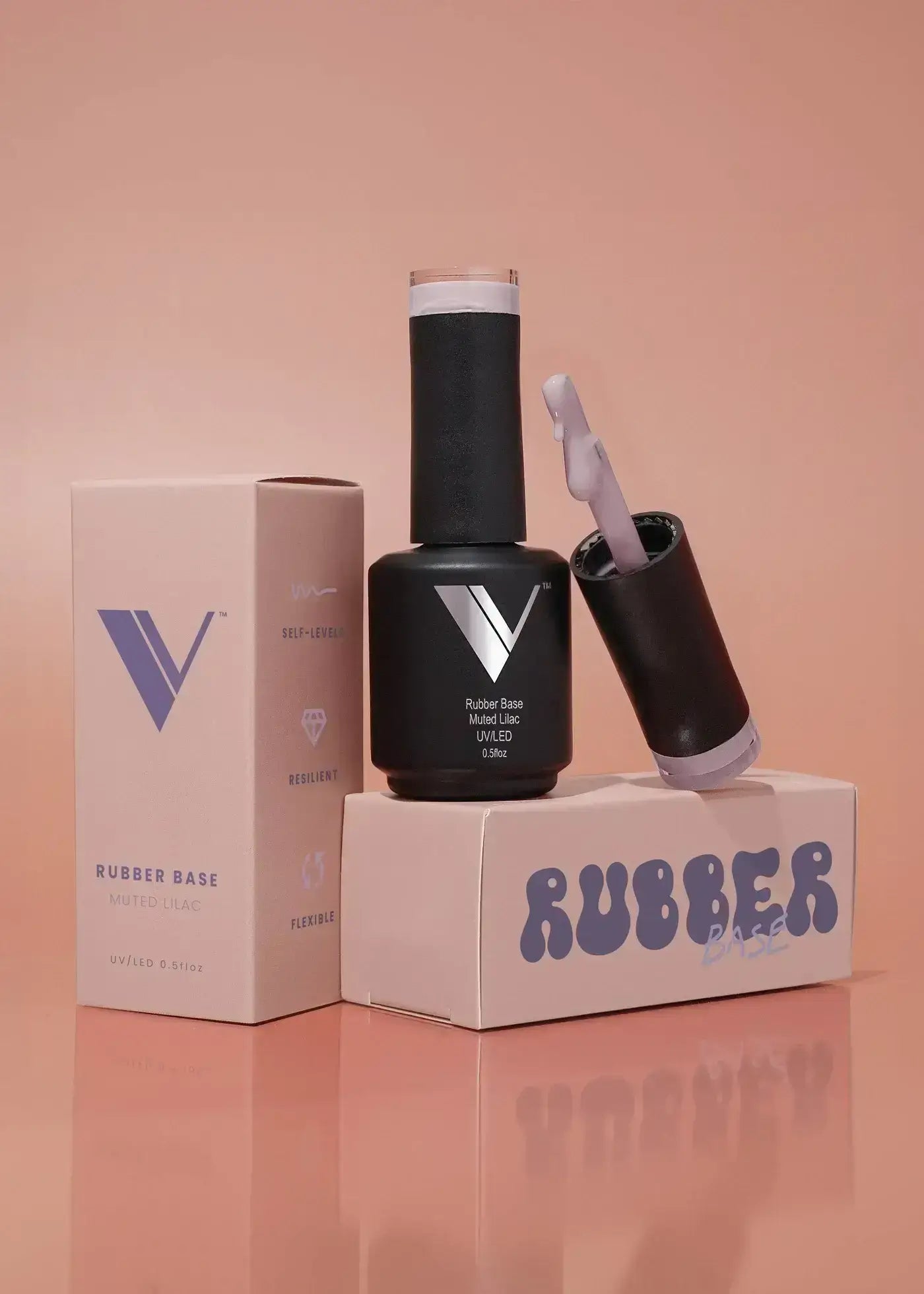 VALENTINO RUBBER BASE - MUTED LILAC - Premier Nail Supply