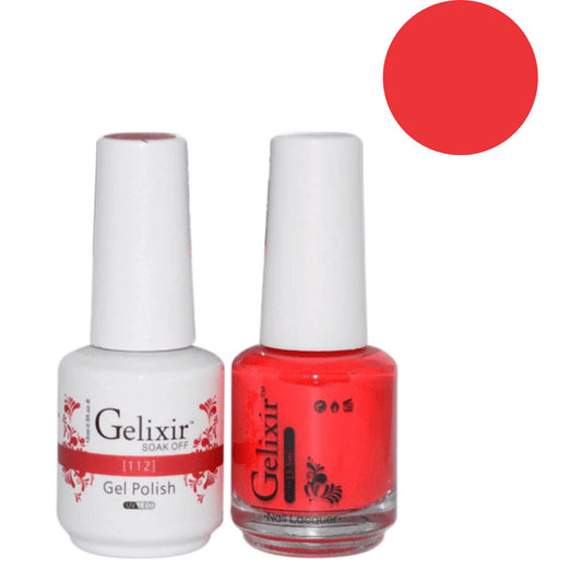 Gelixir Gel Polish & Nail Lacquer Duo - #112 - Premier Nail Supply 