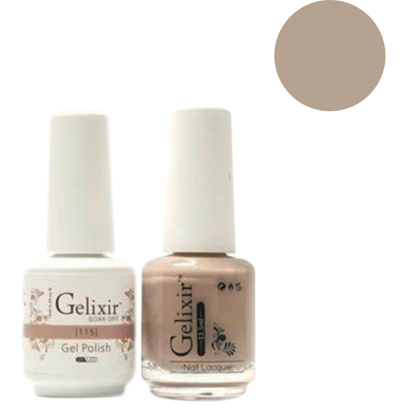 Gelixir Gel Polish & Nail Lacquer Duo - #115 - Premier Nail Supply