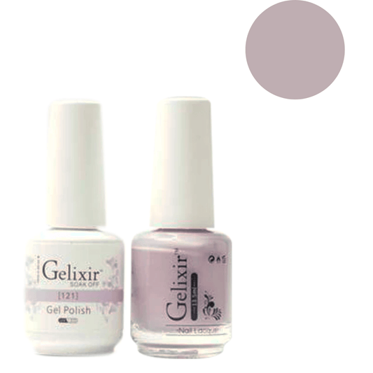 Gelixir Gel Polish & Nail Lacquer Duo - #121 - Premier Nail Supply