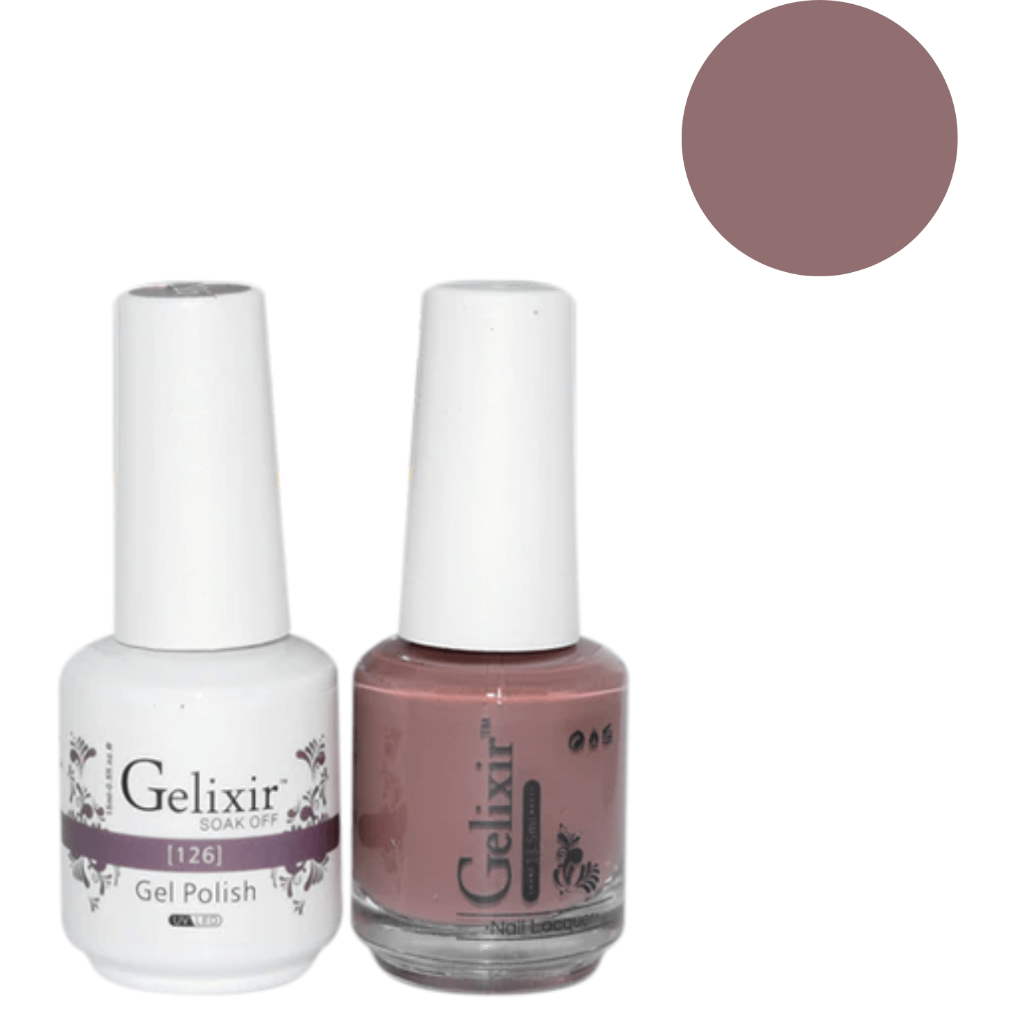 Gelixir Gel Polish & Nail Lacquer Duo - #126 - Premier Nail Supply