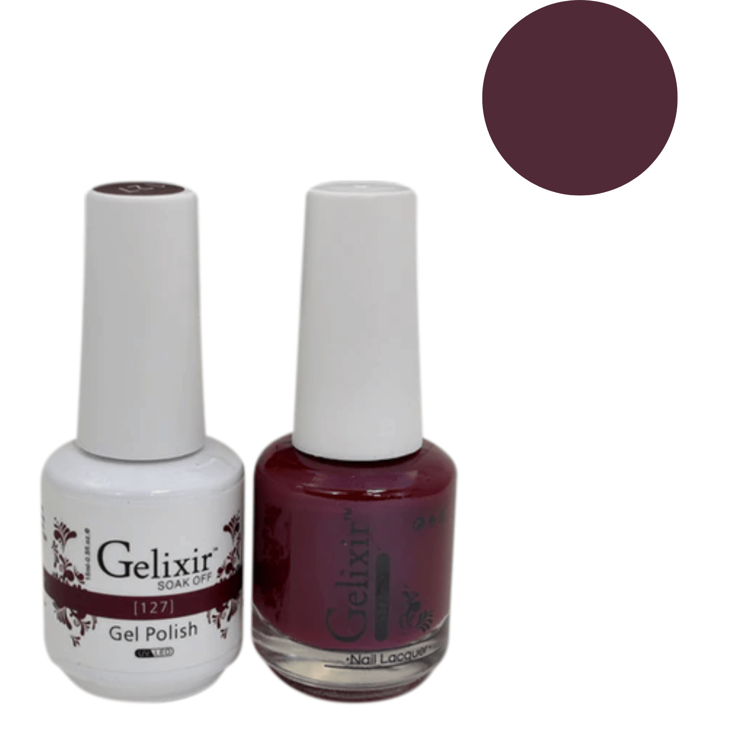 Gelixir Gel Polish & Nail Lacquer Duo - #127 - Premier Nail Supply