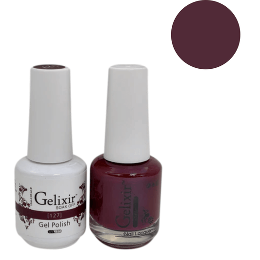 Gelixir Gel Polish & Nail Lacquer Duo - #127 - Premier Nail Supply