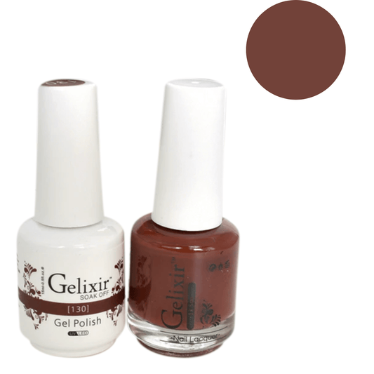 Gelixir Gel Polish & Nail Lacquer Duo - #130 - Premier Nail Supply