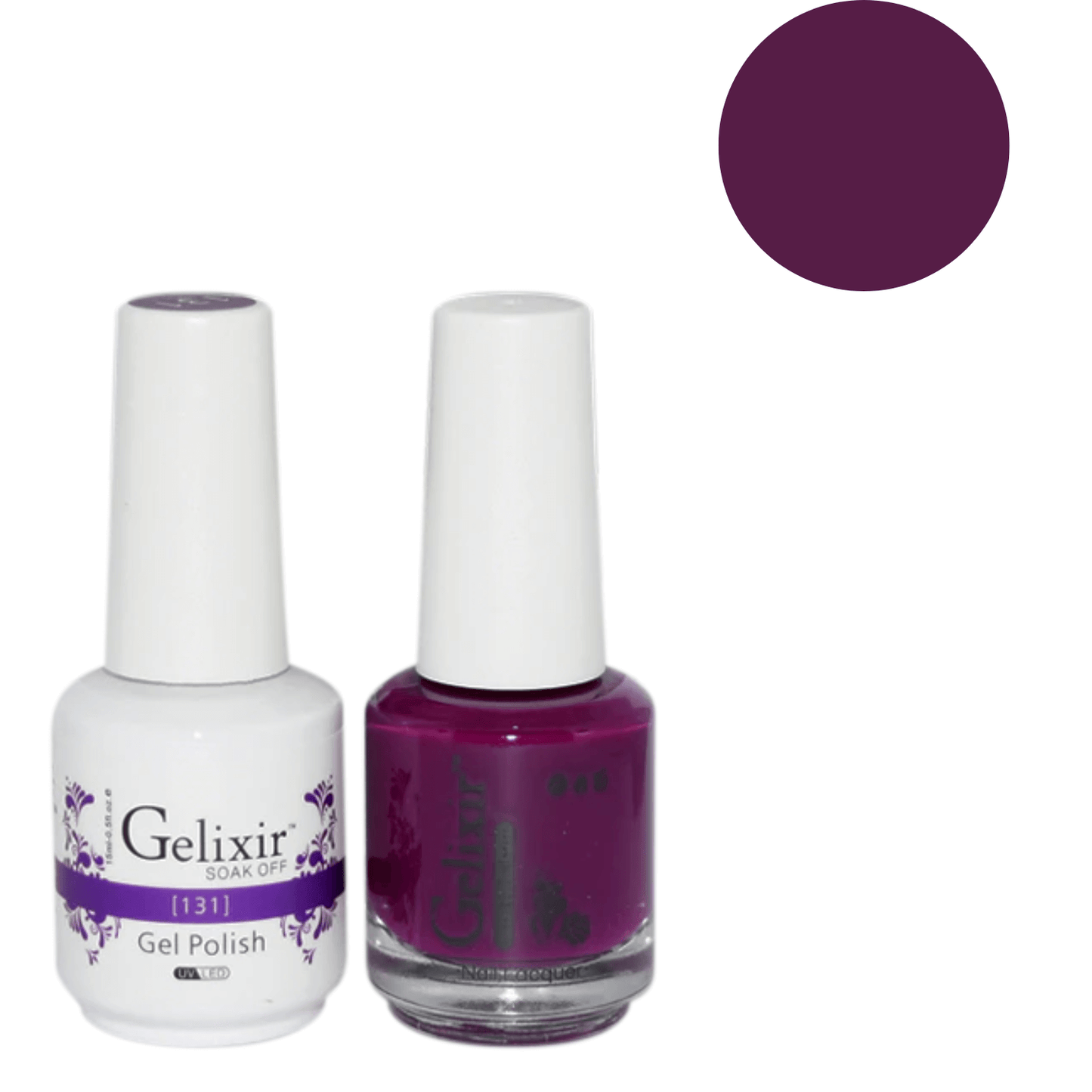 Gelixir Gel Polish & Nail Lacquer Duo - #131 - Premier Nail Supply