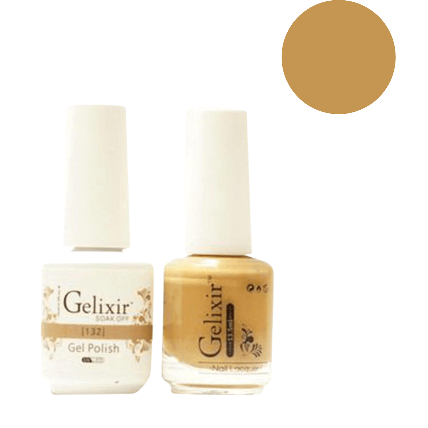 Gelixir Gel Polish & Nail Lacquer Duo - #132 - Premier Nail Supply
