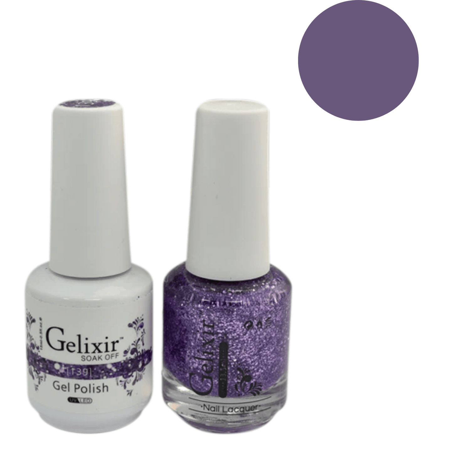 Gelixir Gel Polish & Nail Lacquer Duo - #139 - Premier Nail Supply