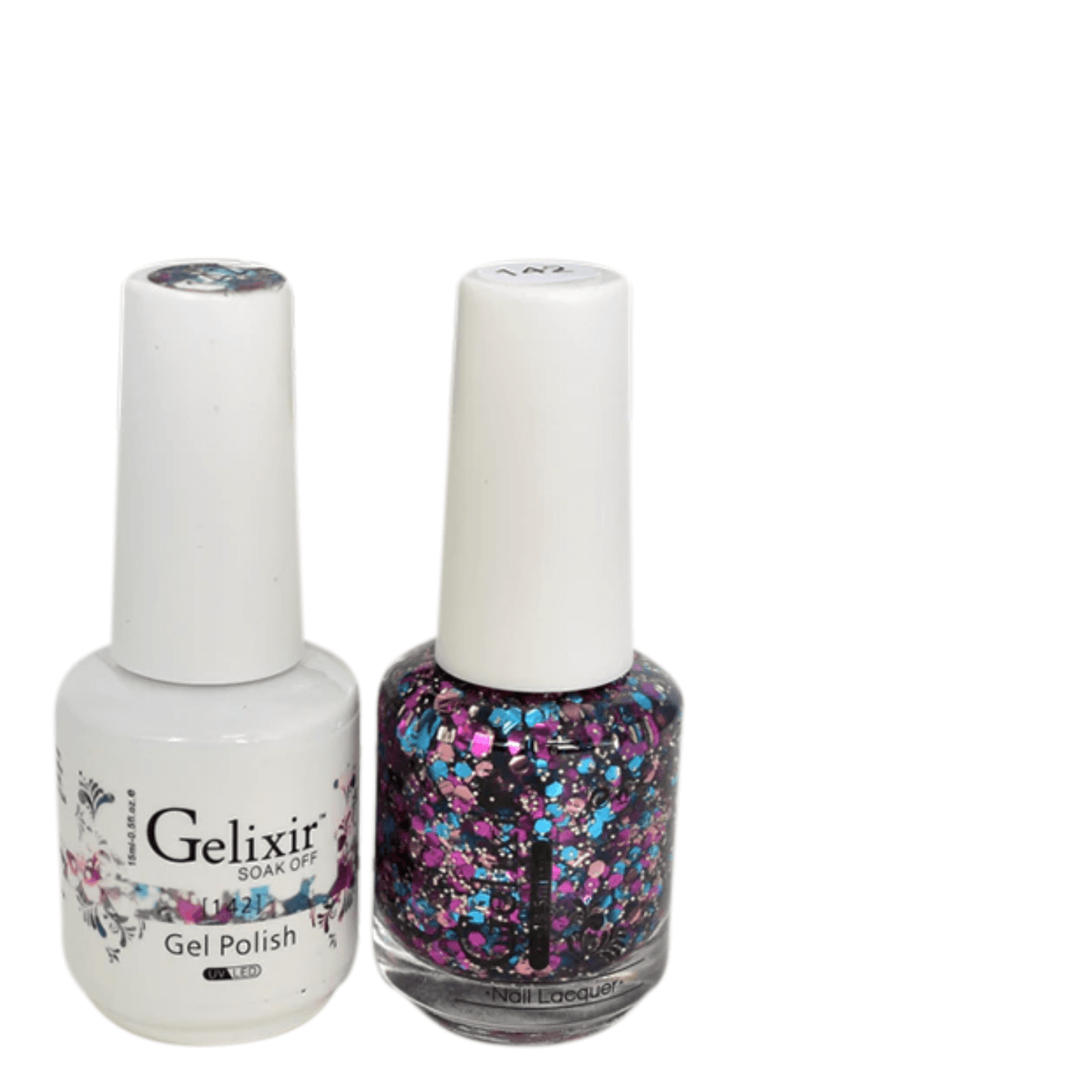 Gelixir Gel Polish & Nail Lacquer Duo - #142 - Premier Nail Supply