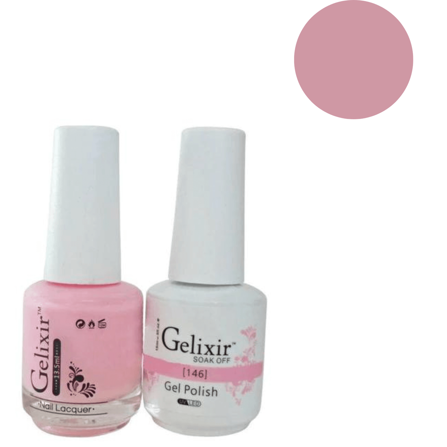 Gelixir Gel Polish & Nail Lacquer Duo - #146 - Premier Nail Supply
