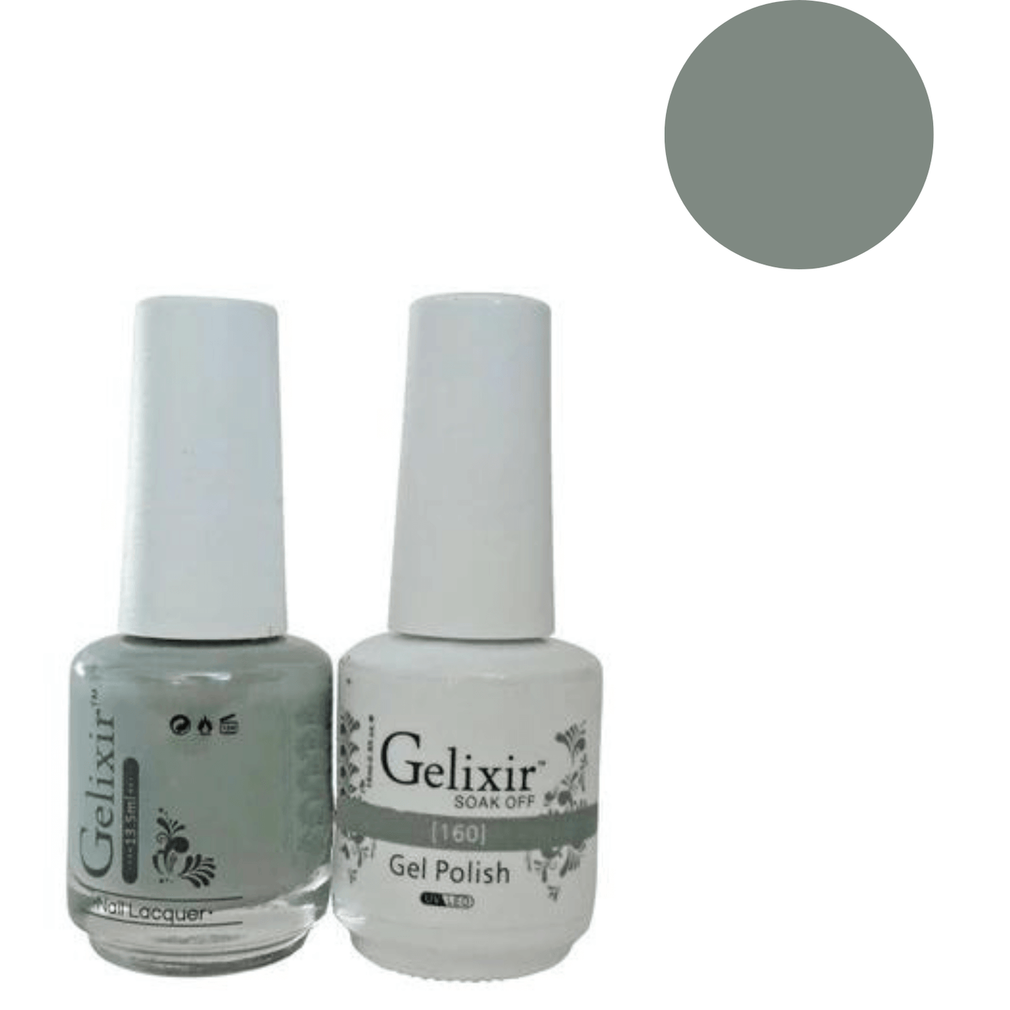 Gelixir Gel Polish & Nail Lacquer Duo - #160 - Premier Nail Supply
